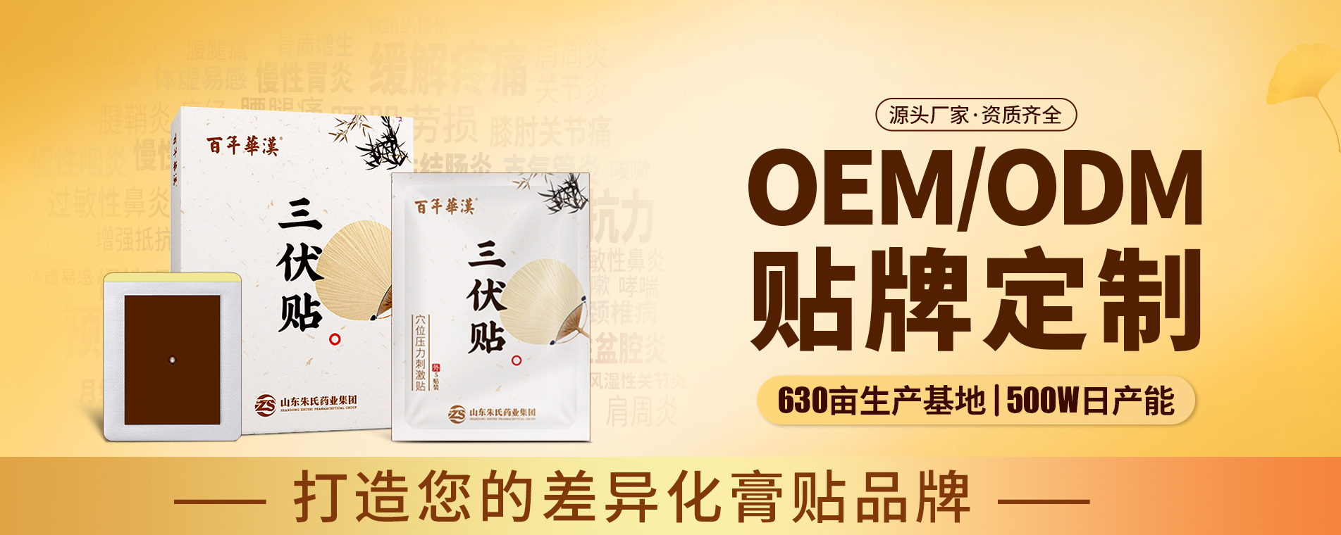 百年華漢三伏貼